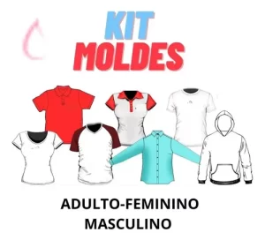 Kit de Moldes para Costura: os melhores moldes para criar peças perfeitas com facilidade e precisão. Transforme sua costura hoje mesmo!